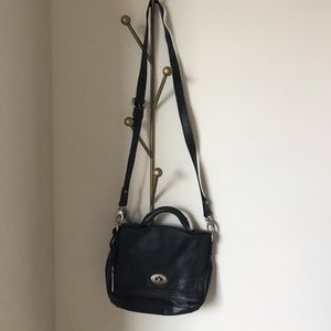 Black Fossil messenger bag